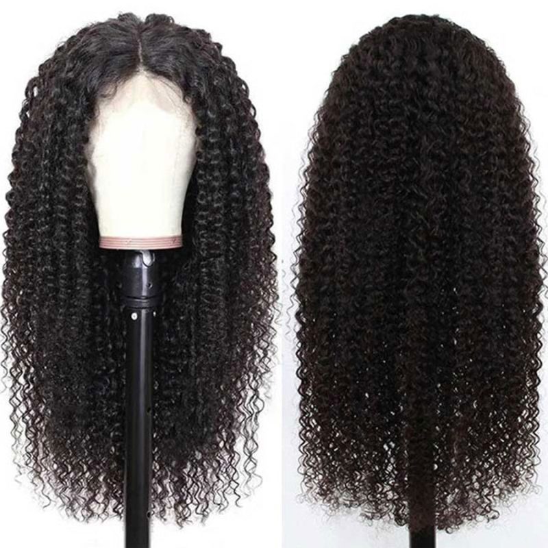 123021kinky curly wig lace closure