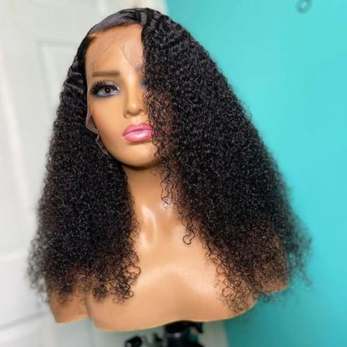 12307 kinky curly wig lace closure