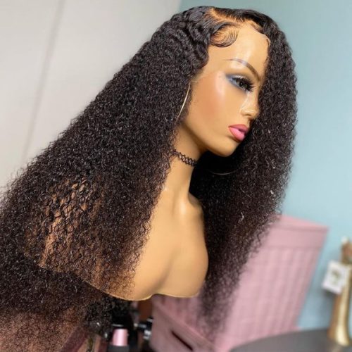 12308 kinky curly wig lace closure