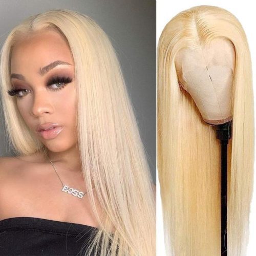 30 inch 613 blonde lace front wig human 11