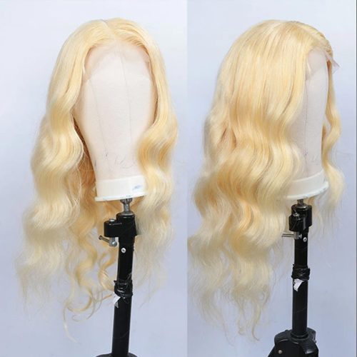 613 body wave lace frontal wig transparent lace wig122901