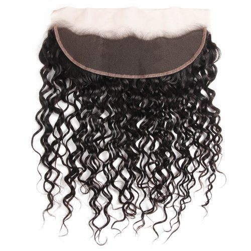 AmandaHairWaterWave3BundlesWith44LaceClosure100 RemiHumanHairHotSellWaveBundlesHairExtensions 3