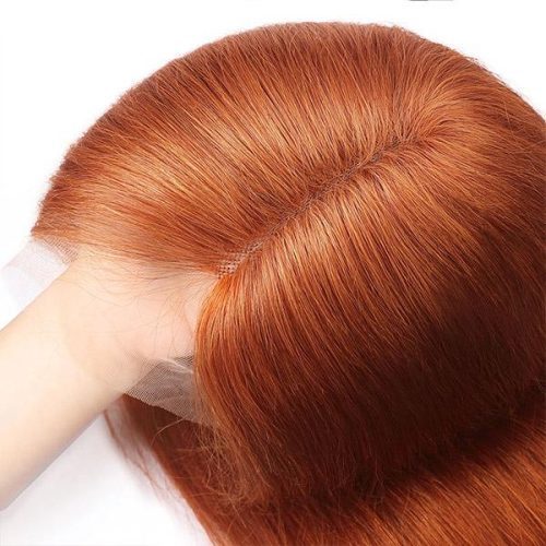 DarkOrangeGingerLongStraightHair13x4LaceFrontWigVirginHumanHairWig4x4GluelessWigsForBlackWomen AmandaHair 10 3e68cbca b0fc 4a05 8d22 f70b0f36b451