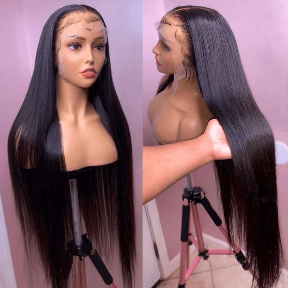 HD straight lace front wig