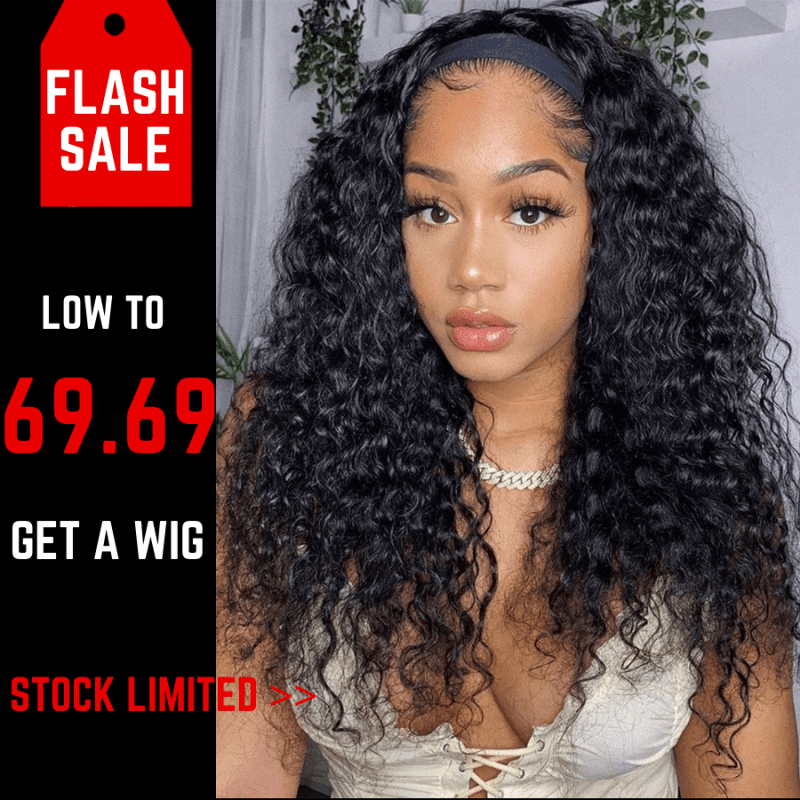 HeadbandWigsHumanHairBrazilianVirginHairHalfWigsForBlackWomen 5