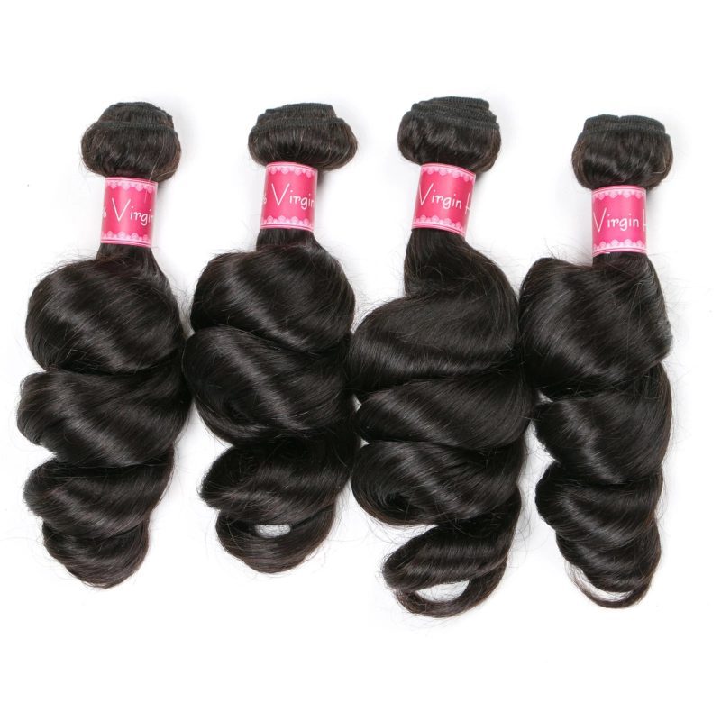 Peruvian Hair Ear To Ear Lace Frontal With Bundles Remy Human Hair Extension Loose Wave 0135c0da 6593 49df 987a f553404b27ad