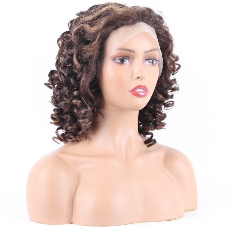 PrePluckedBouncyWandCurlHairTPartLaceFrontHumanHairWigBleachedKnots AmandaHair 16