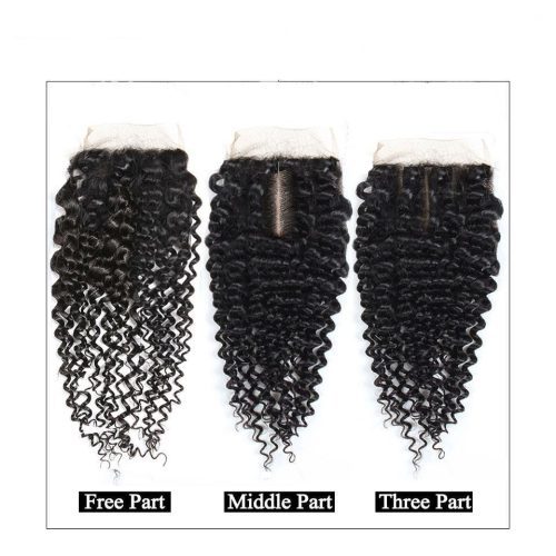 afro kinky curly 5 5 transparent undetectable lace closure invisible knots human hair 100 remi human hair amanda hair 4