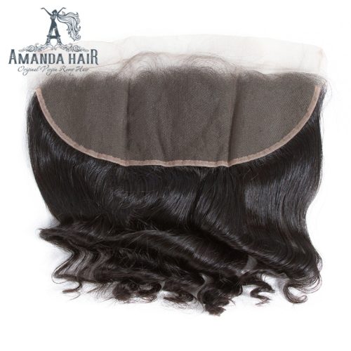 amanda brazilian hair loose wave 3 bundles with 13 4 lace frontal 9a grade 100 unprocessed human hair 10