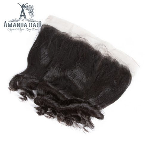 amanda brazilian hair loose wave 3 bundles with 13 4 lace frontal 9a grade 100 unprocessed human hair 2