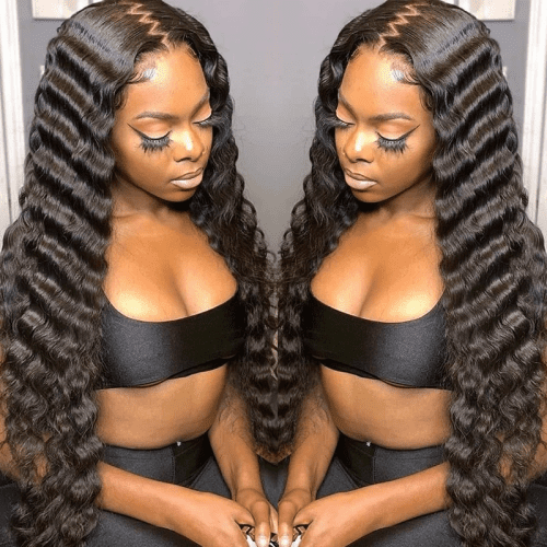 loose deep wave wig 4