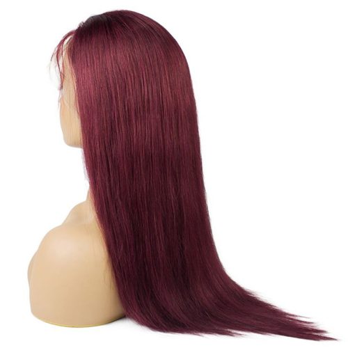 red burgundy hair color 13 4 lace frontal wigs burgundy wig purple burgundy hair for black woman 010401