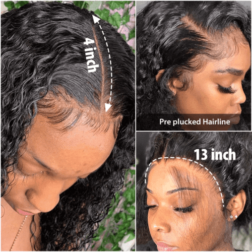 waterwaveweave100 humanhairwigHDtransparentlacefrontwigwithBabyHairRemyWigs0105 2